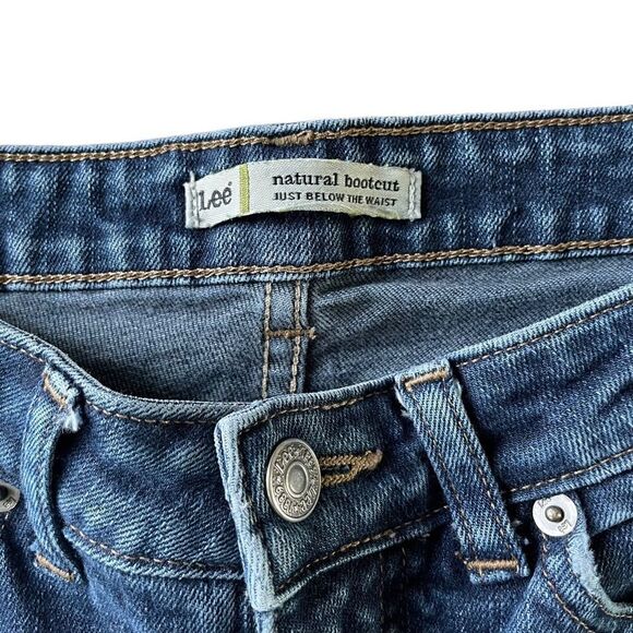 LEE Natural Bootcut Vintage Mid Rise Denim Jeans Women’s Size 6S - Picture 10 of 10